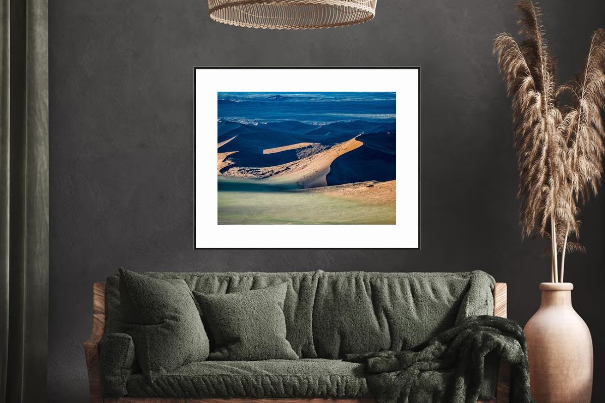 A Simple Alternative to Gallery Art: Clean, Modern Landscape Prints
